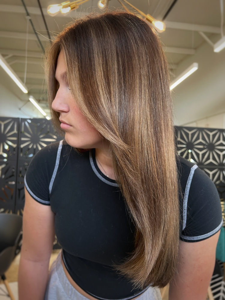 Partial Balayage w/Cut