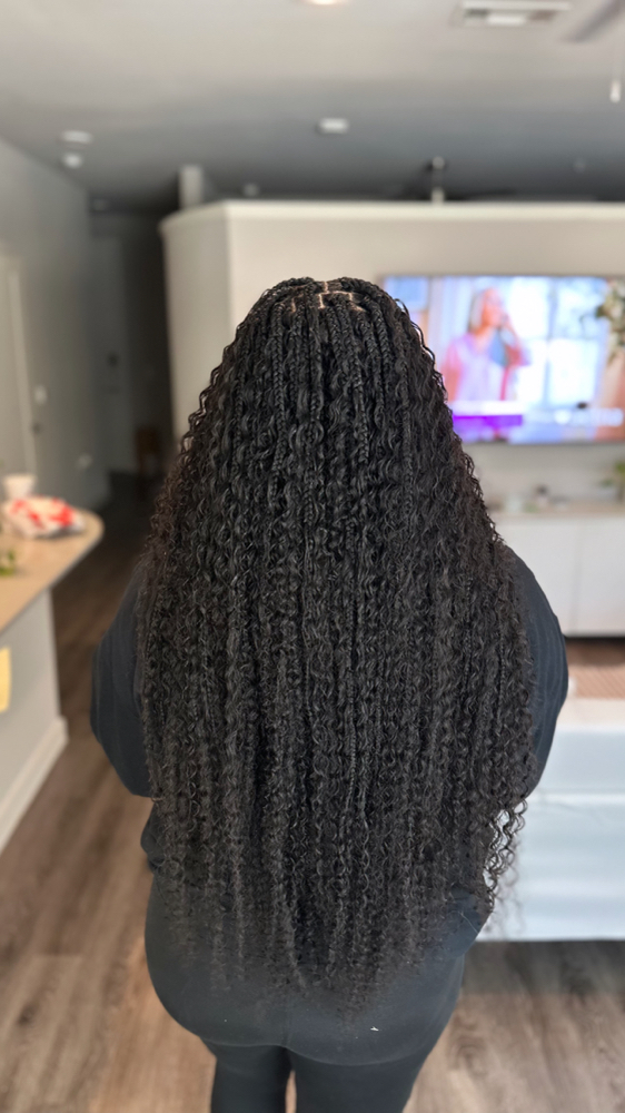Premium Boho Box Braids- Small