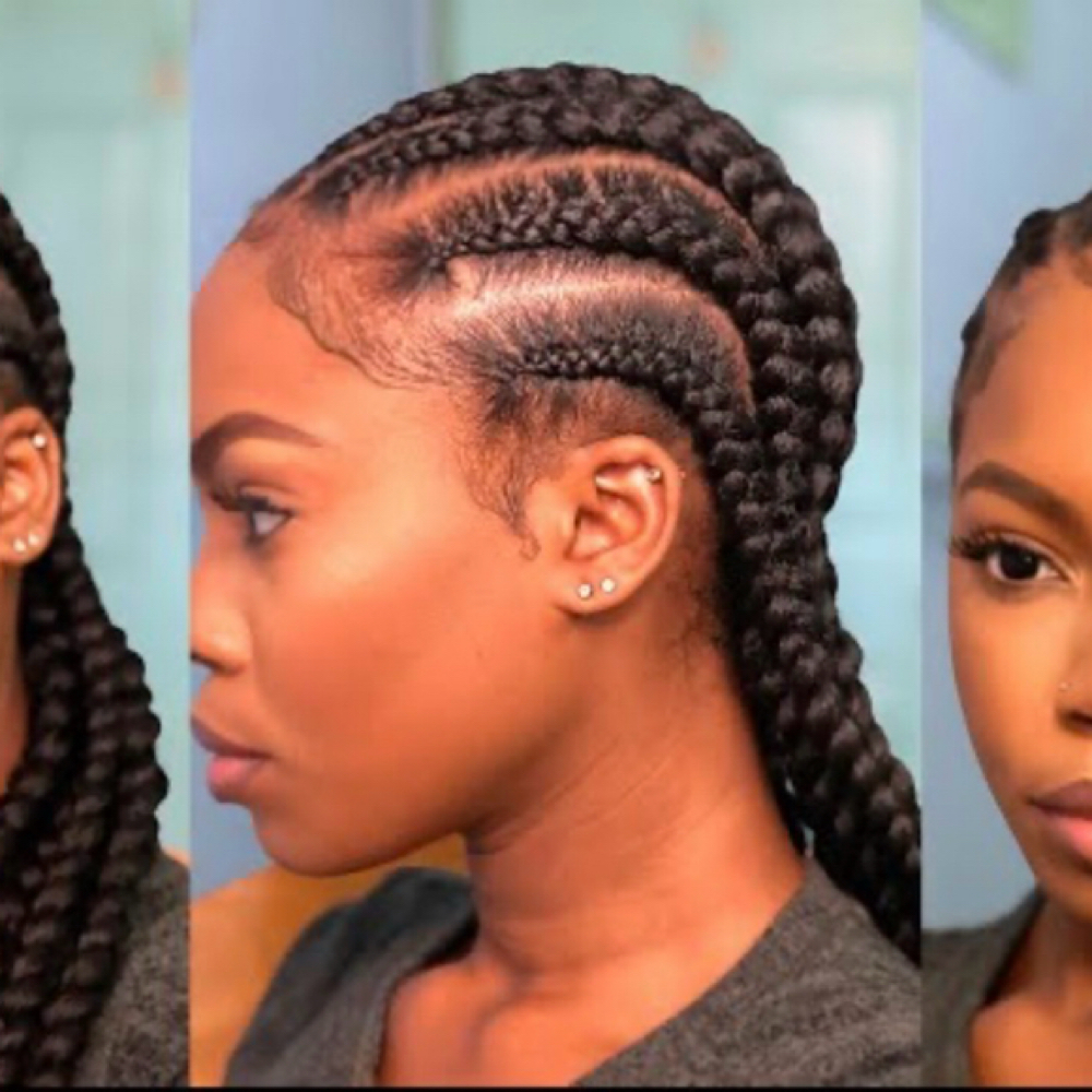 Regular Feeding Braids(2-10) at Blessing braiding bar in South Holland, IL