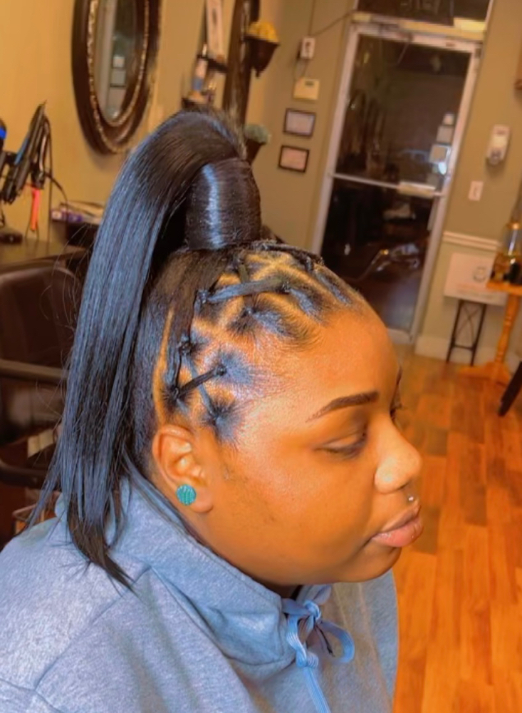 Rubberband Design & Ponytail