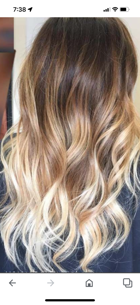 Ombre (full Head) / Toner/ Haircut