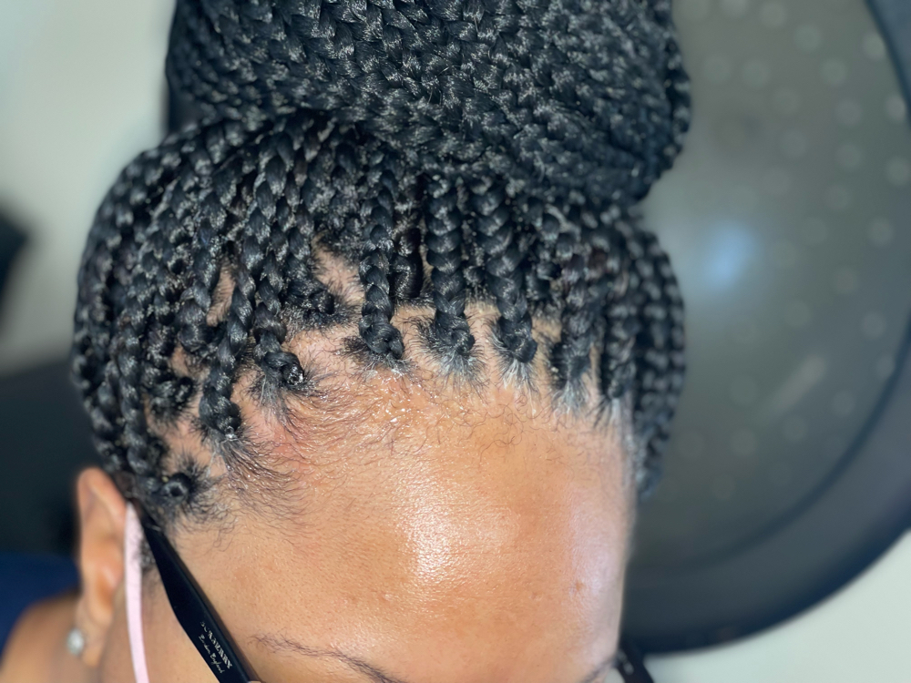 Box Braid Touch Up