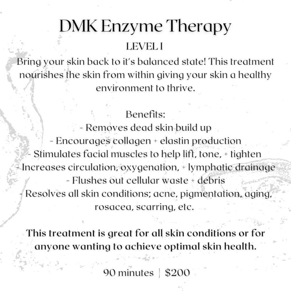 DMK Enzyme Therapy + Dermaplane
