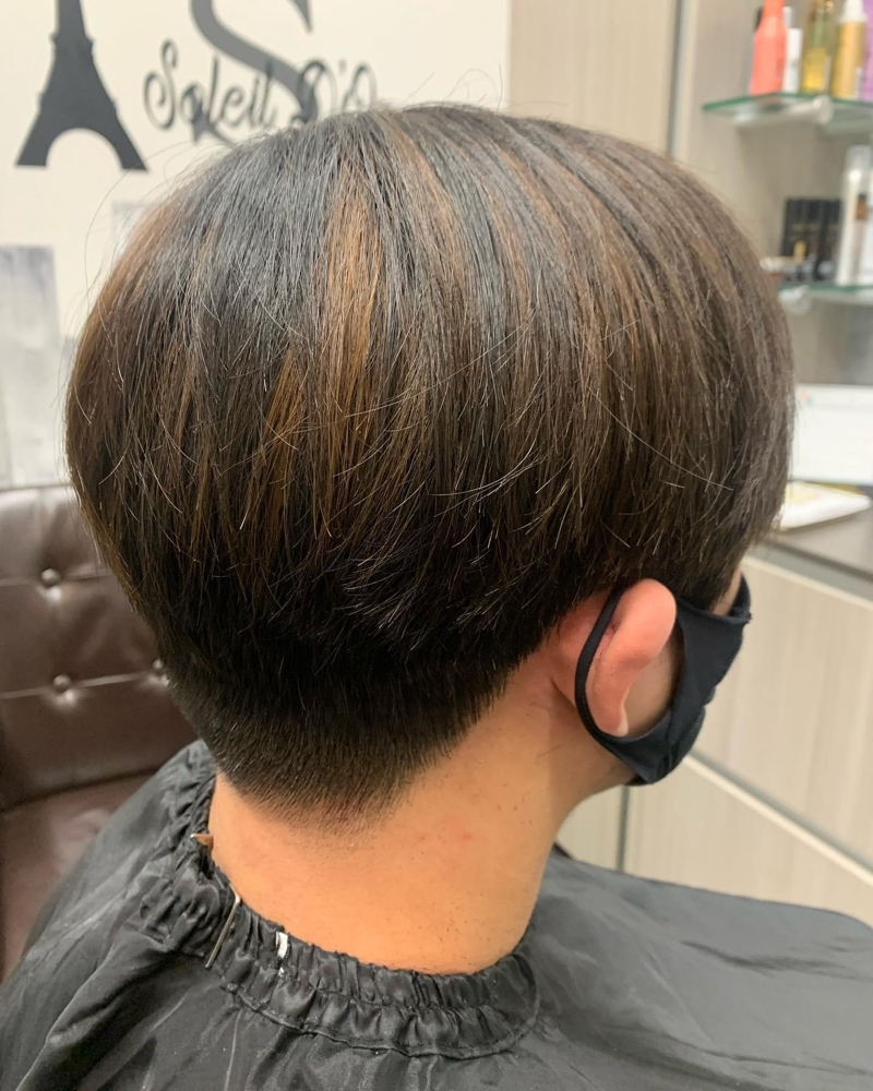 Mens Color And Cut