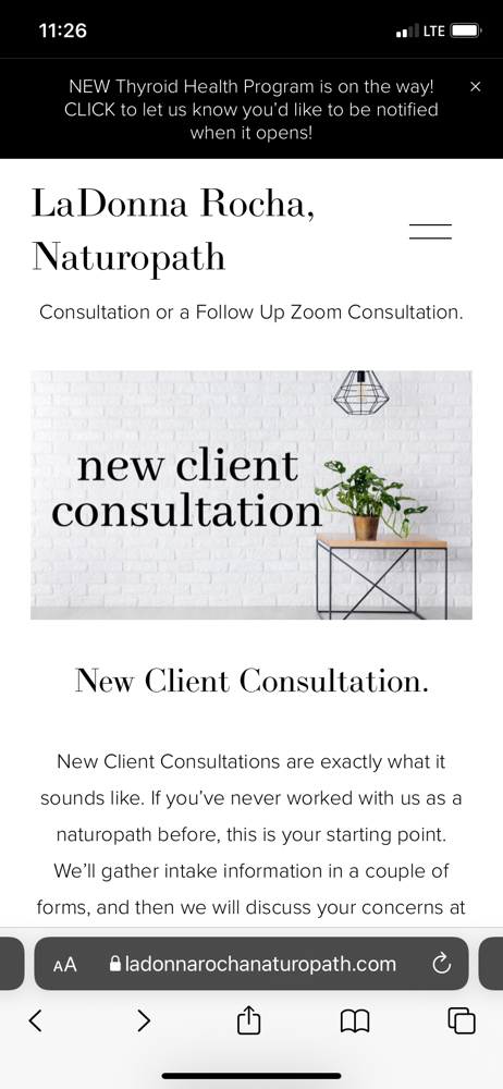 Hair Loss Client Consultation