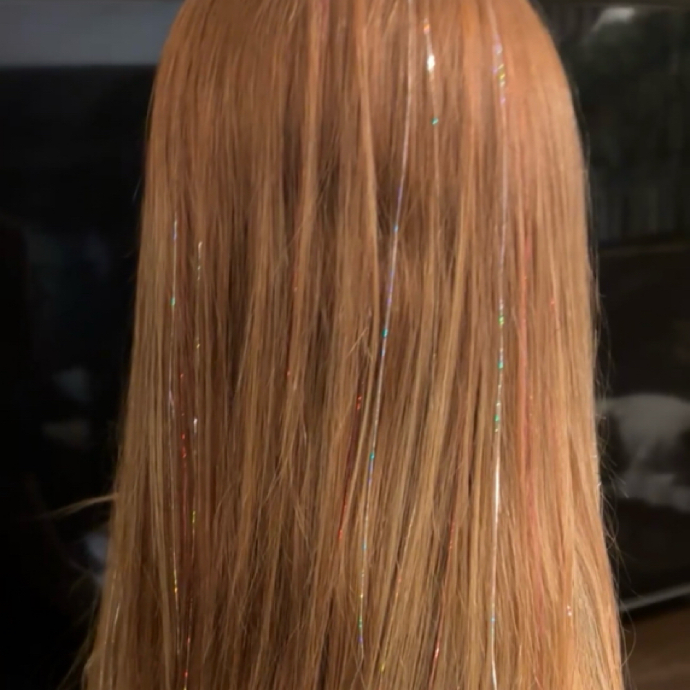 Hair Tinsel at HAIR • AESTHETICS • CONFIDENCE in Brownwood, TX