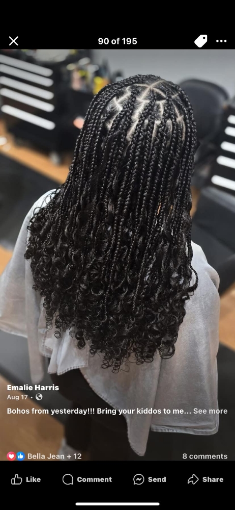Medium Boho Braids