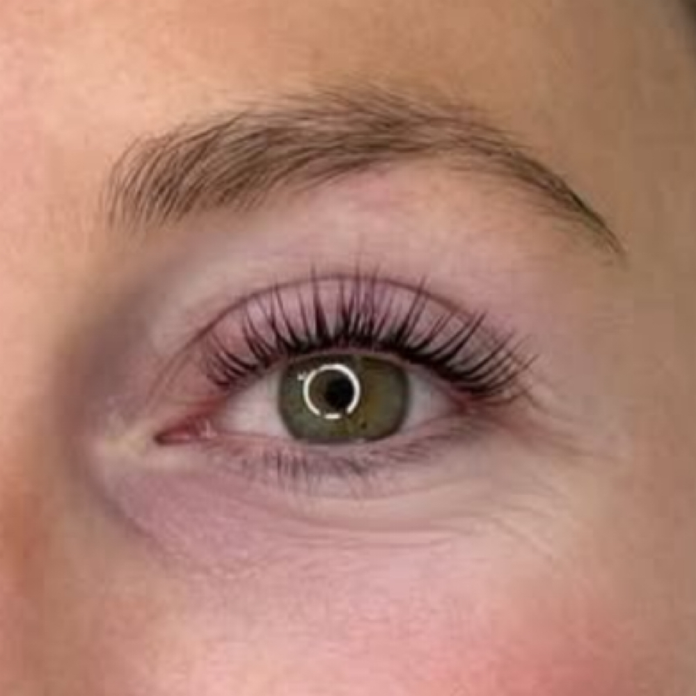 Keratine Lash Lift & Tint at Aura Lash & Brow Studios in Tampa, FL