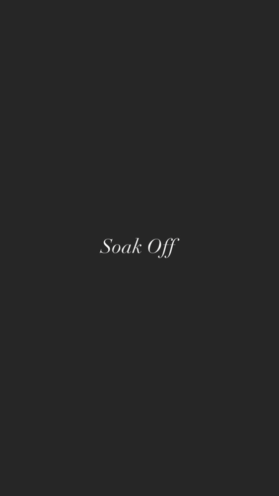 Soak Off