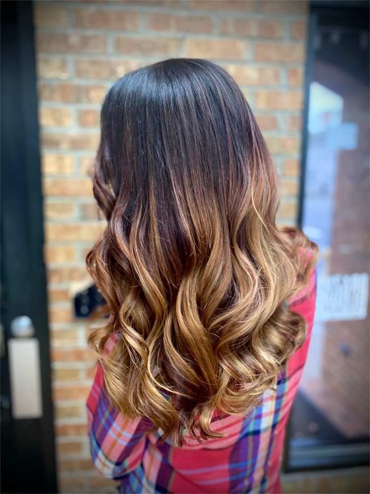 Root Color With Balayage