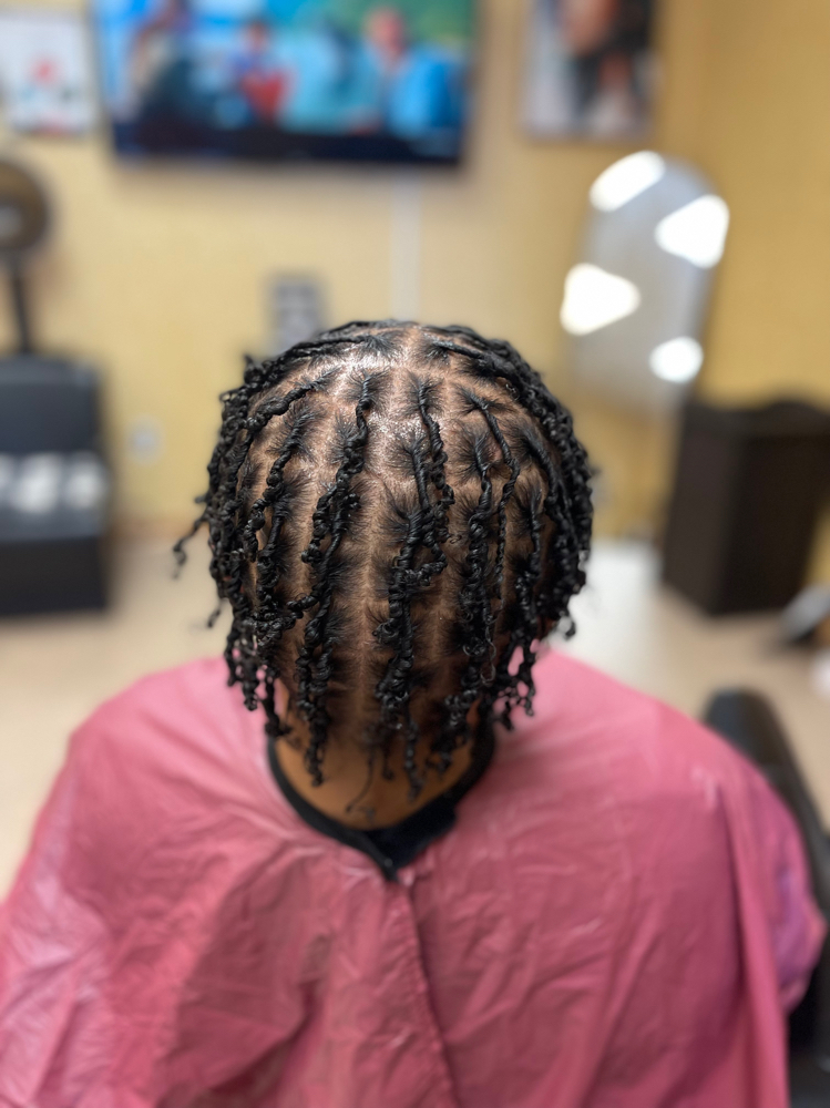 Two-Strand Twist Starters (SHORT) at Loc’d Ends in Southaven, MS