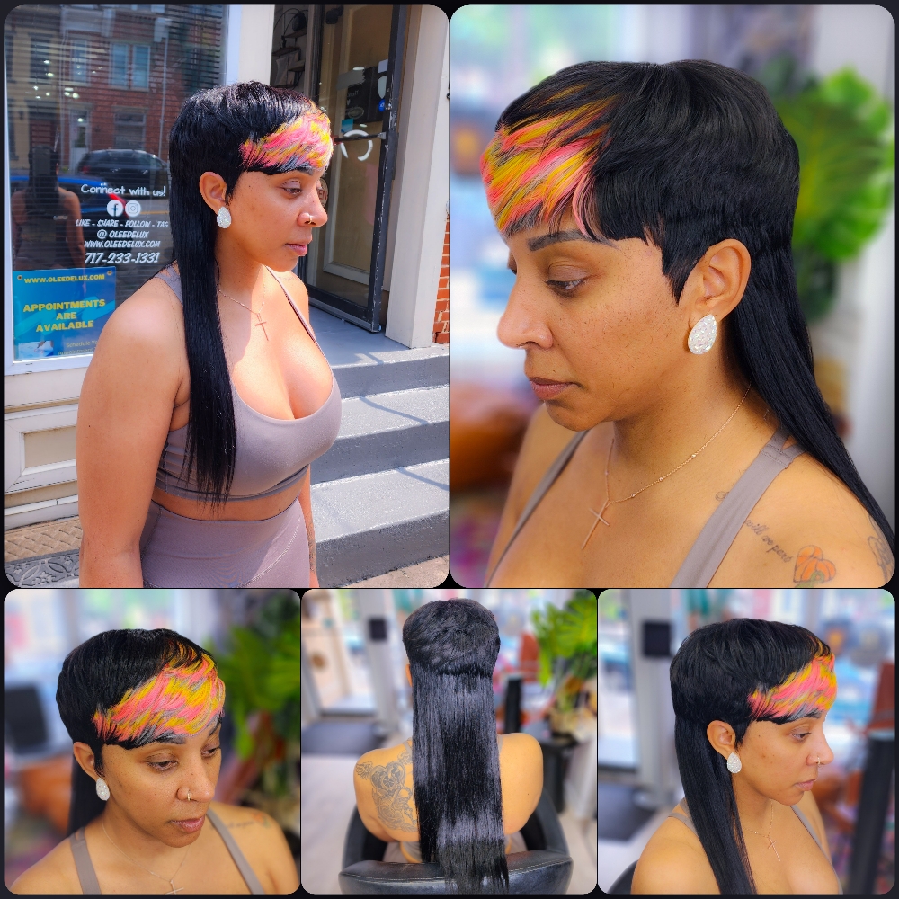 Quick Weave Mullet