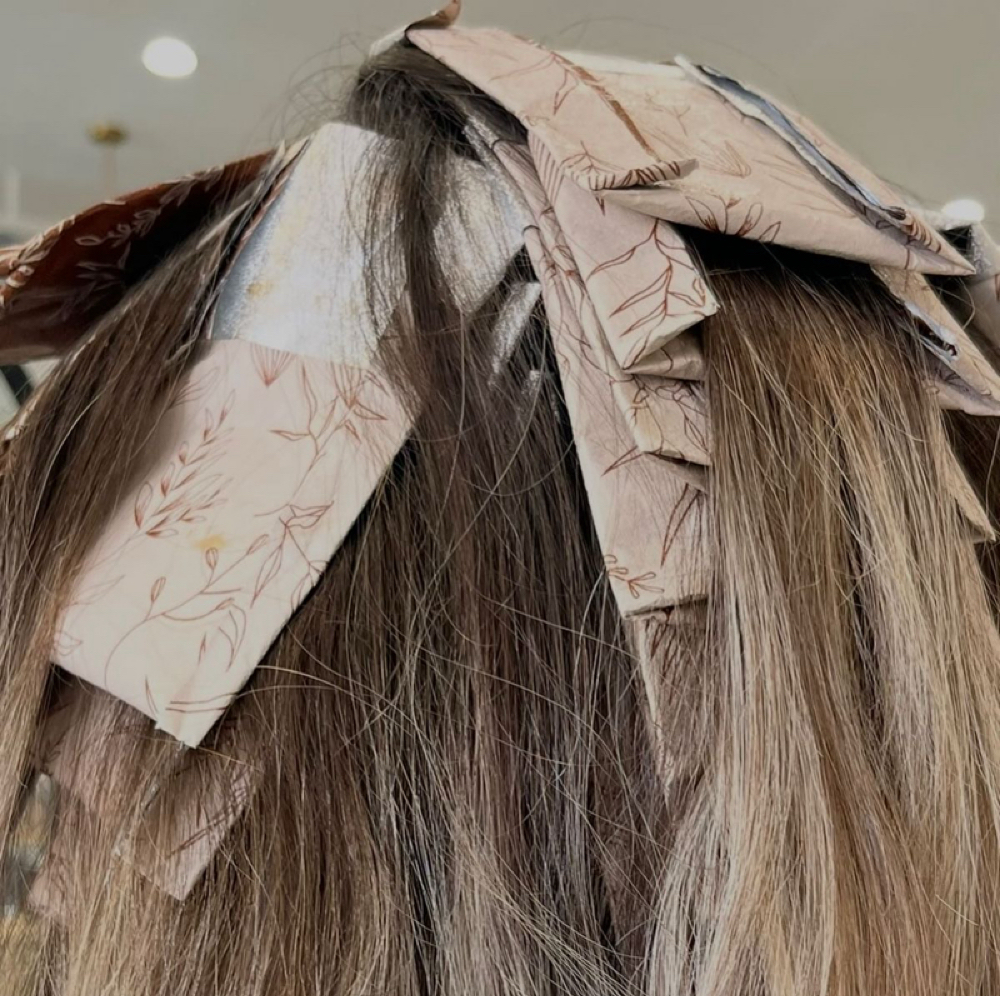 Partial Highlight & Cut at To Dye For Salon in Cambridge, MD