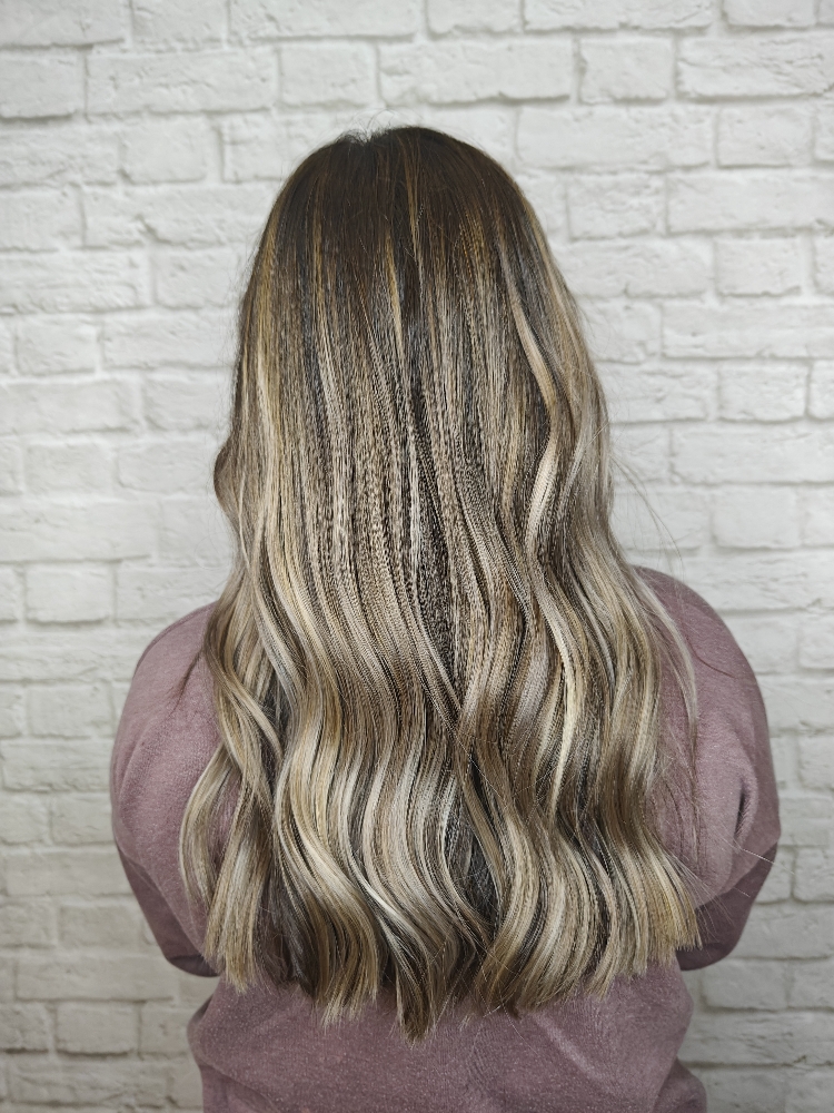 Partial Highlight Or Balayage