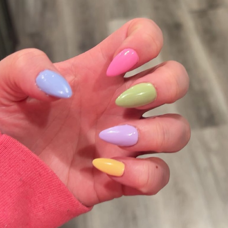 Long Gel-x Set at Hair & Nails By Han in Marion, OH