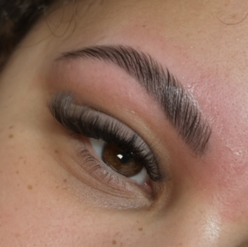 Brow Lamination at HD Lashes in Southgate, MI
