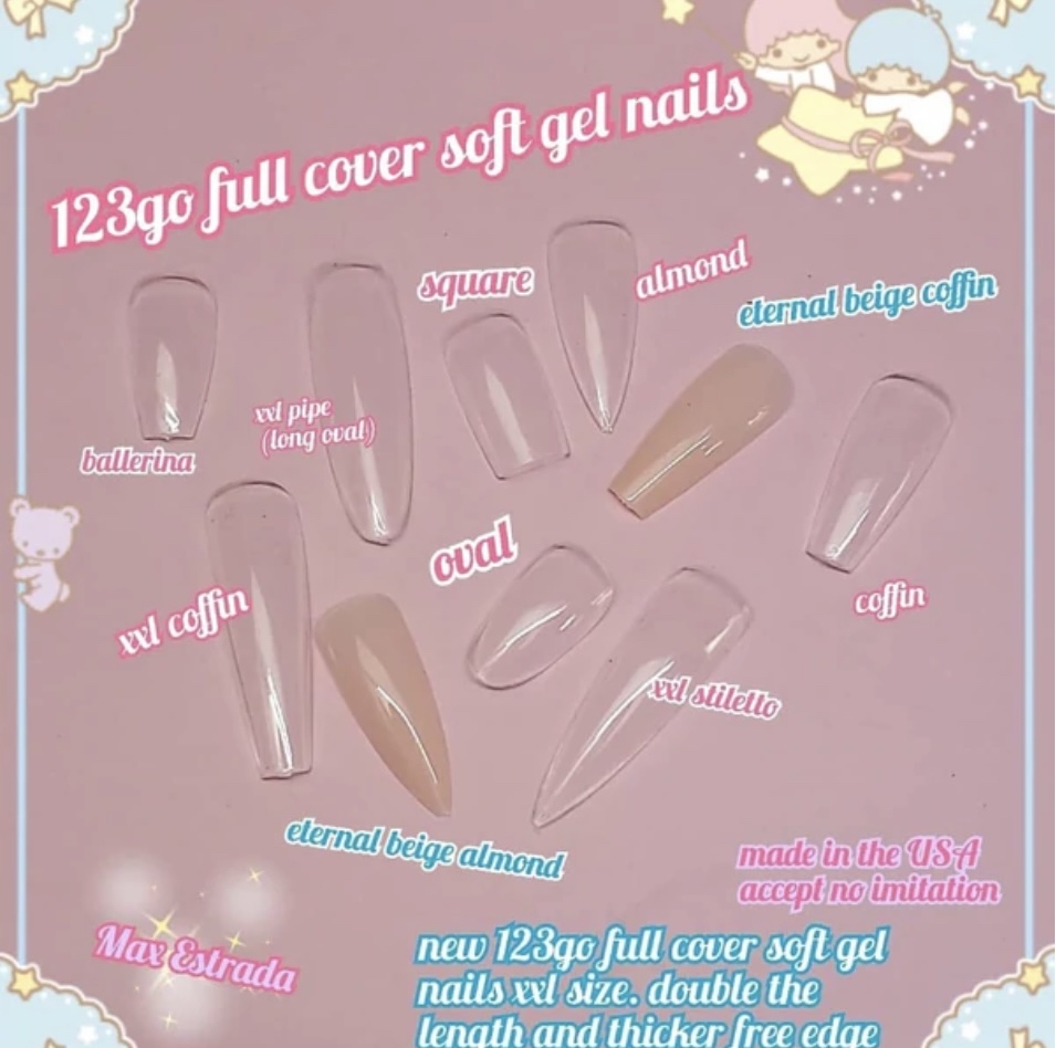 Soft Gel Nail Extensions