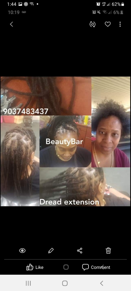 Loc Extensions With Hair