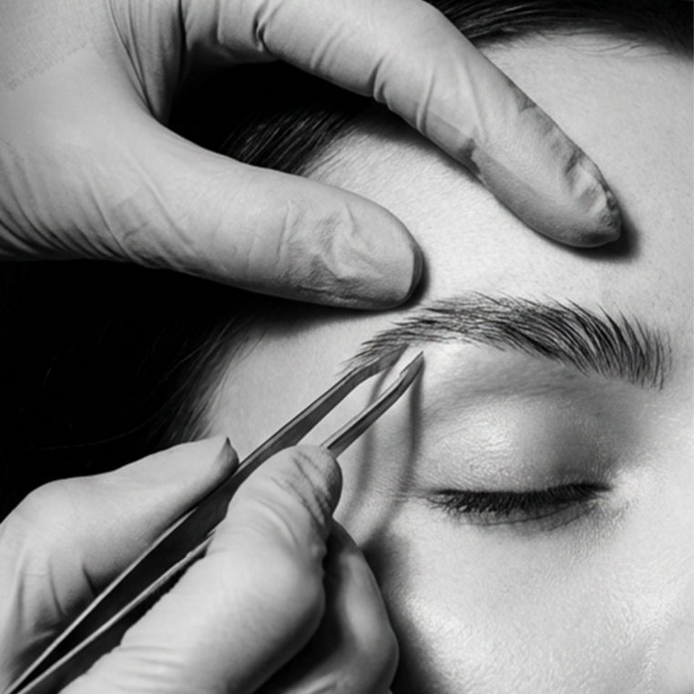 Brow Wax at Scissors & Razors Men’s Grooming Studio in Huntersville, NC