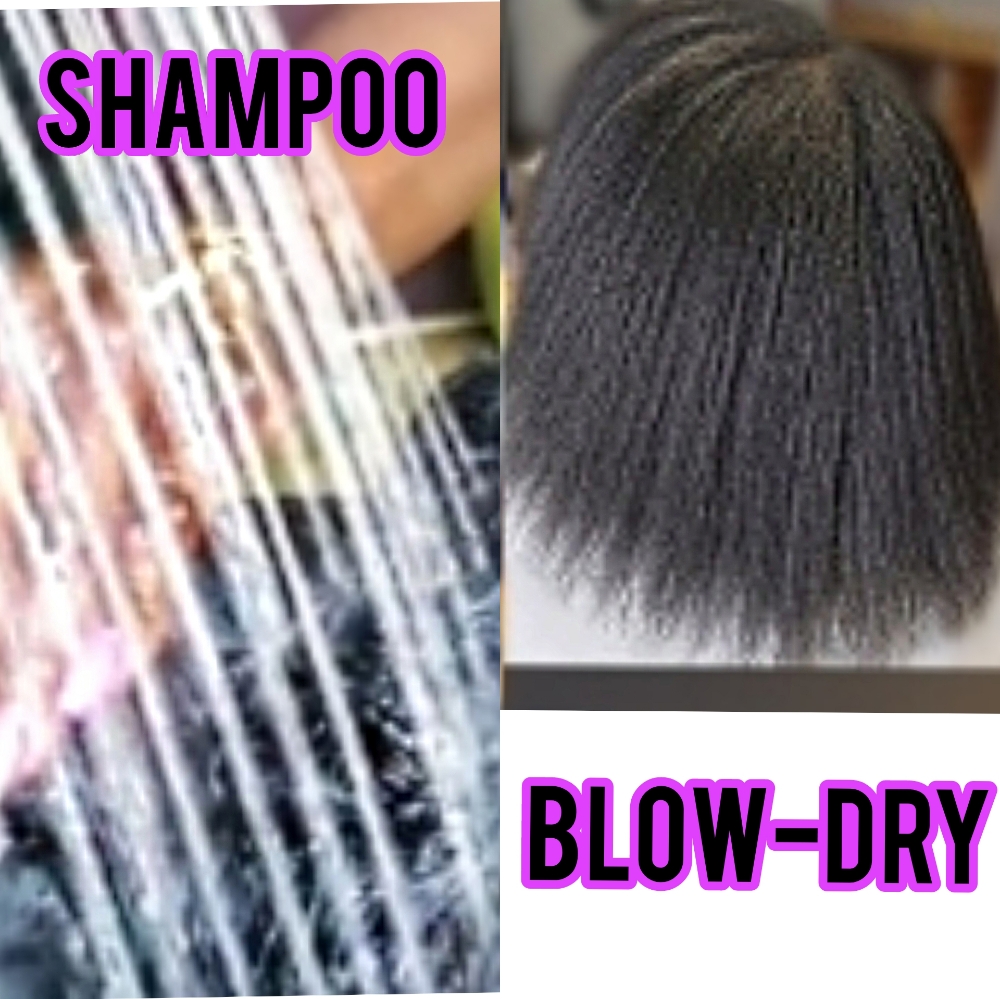 Shampoo and Blow-dry Only