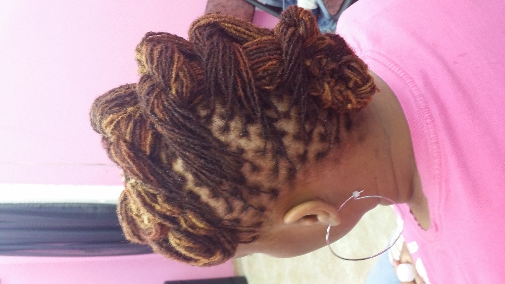 Intricate Loc Style