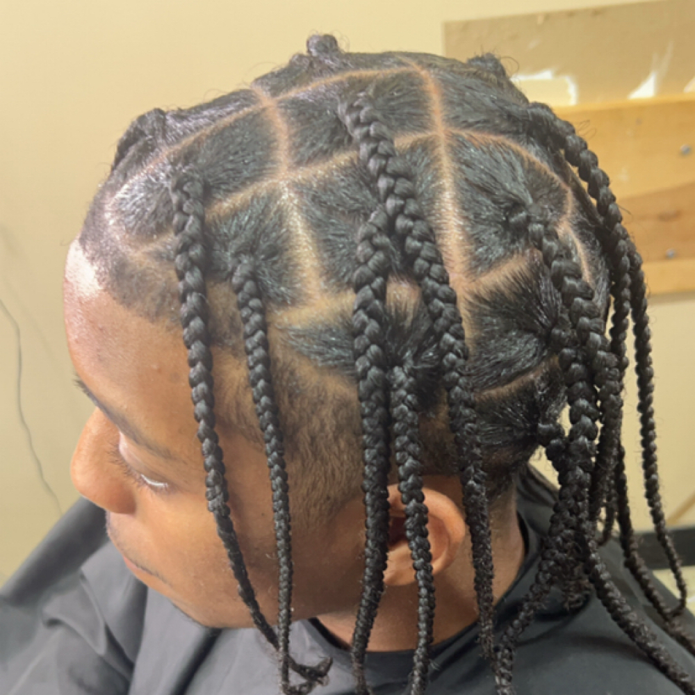 Single Plaits β Natural Hair at Locs & Lore in Katy, TX