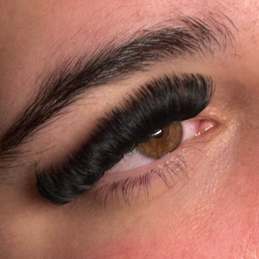 Mega Volume Full Set at BeautyByK in Lubbock, TX