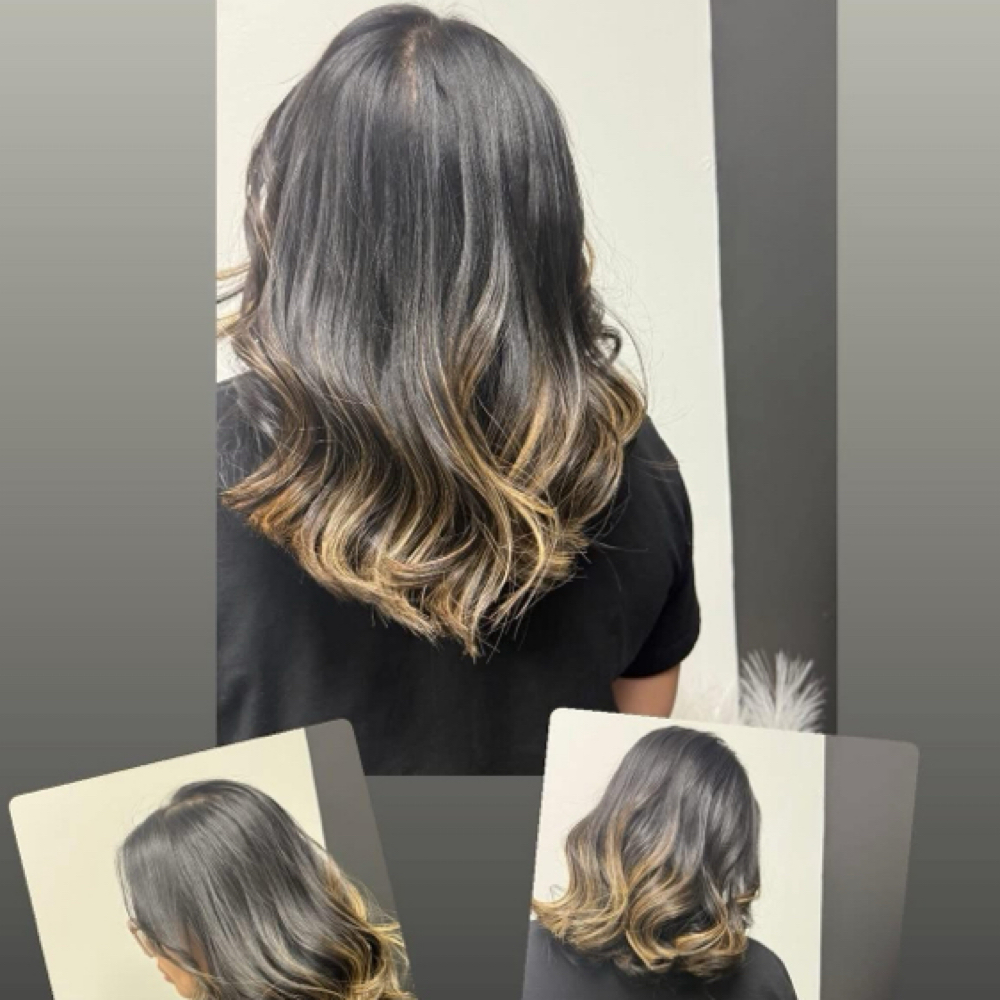 Trim Woman Haircut Dry Cut at Mildred’s Hair Studio in Concord, CA