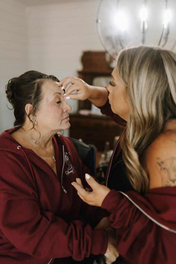 Makeup Application at Blend and Brush in Hickory, NC