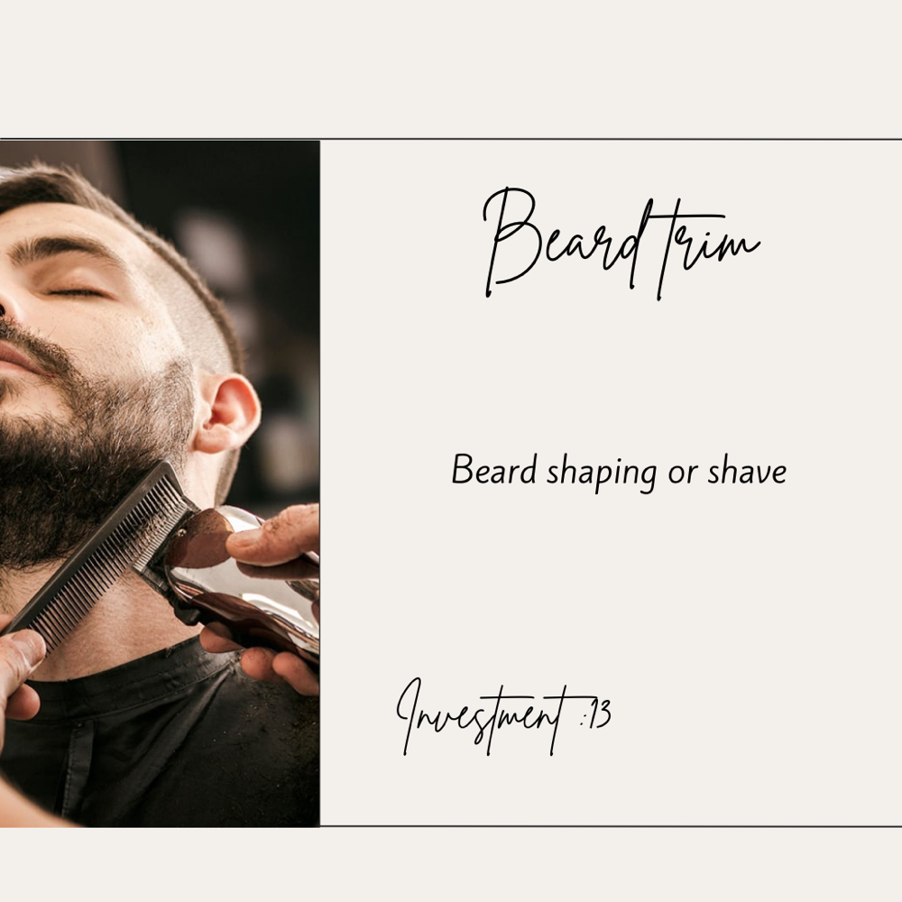 Beard Trim at Locks By Ang in Vidor, TX