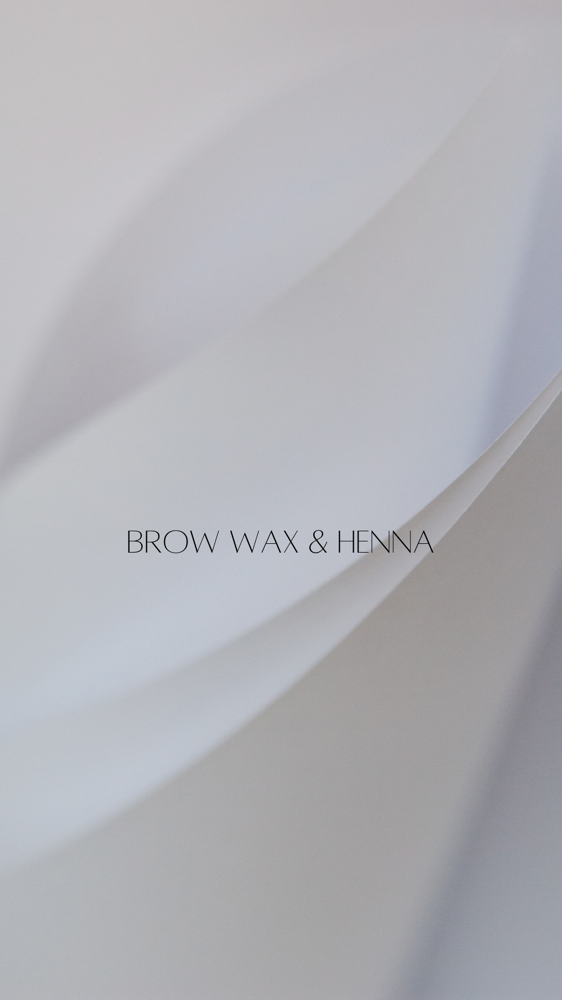 Brow Wax & Hybrid Stain