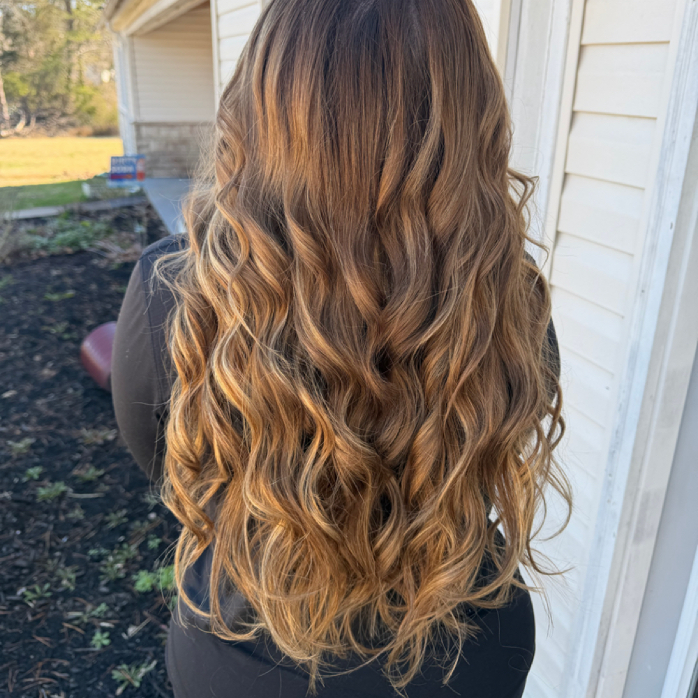 Hand Tied Extensions with Blair at Studio Divine in Knoxville, TN