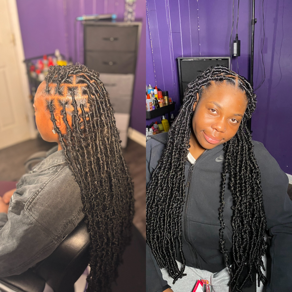 One Size ButterFly Locs (Medium)