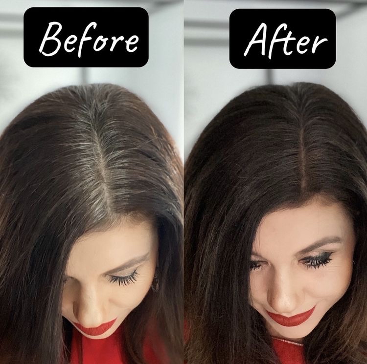 Root Touch Up With Haircut