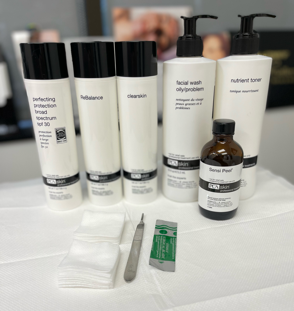 WET DERMAPLANING WITH Peel