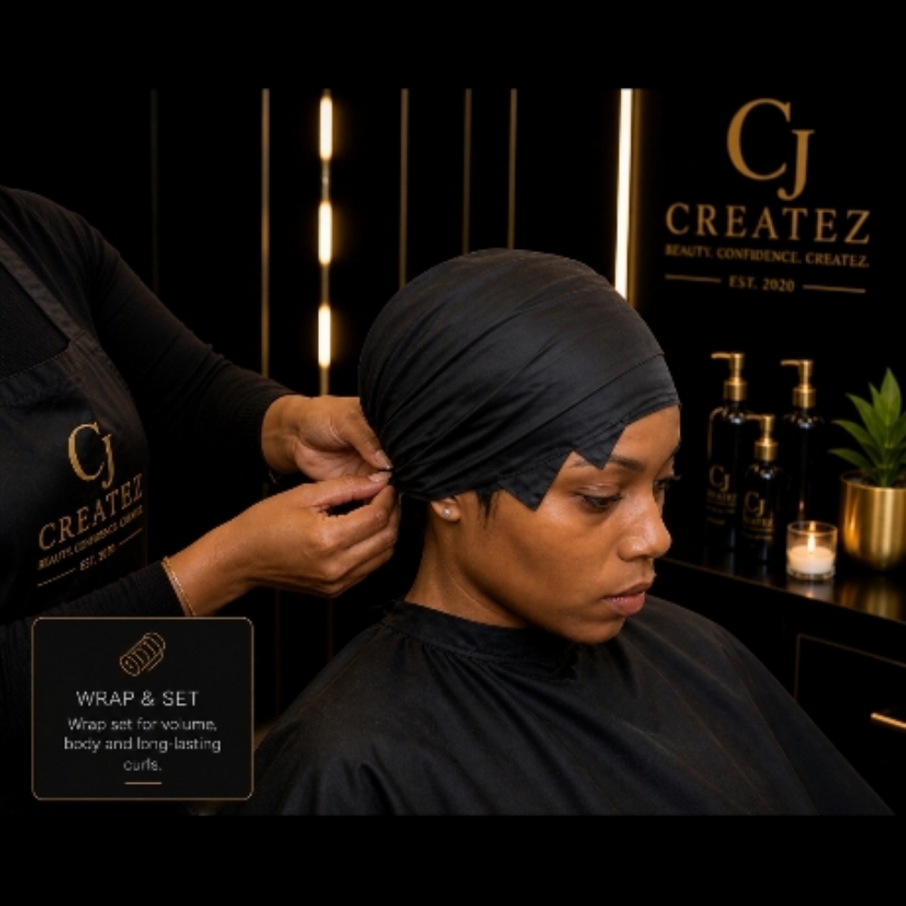 Wrap, Curl & Cut at CJ CREATEZ, LLC in Washington, DC