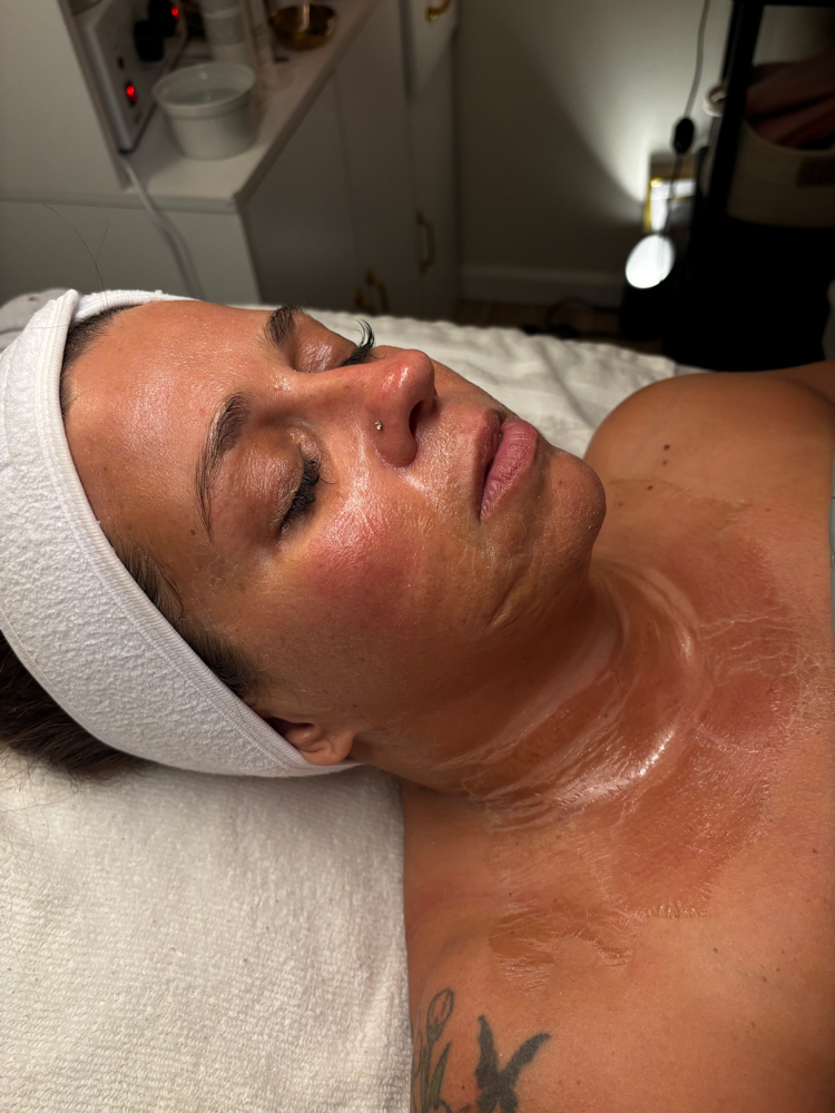 Firm + Glow Peptide Facial at Leigh Radiance in Staunton, VA