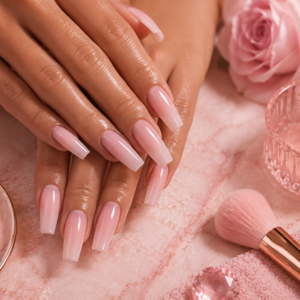 Acrylic Fill at Pretty & Pink in Fort Myers, FL