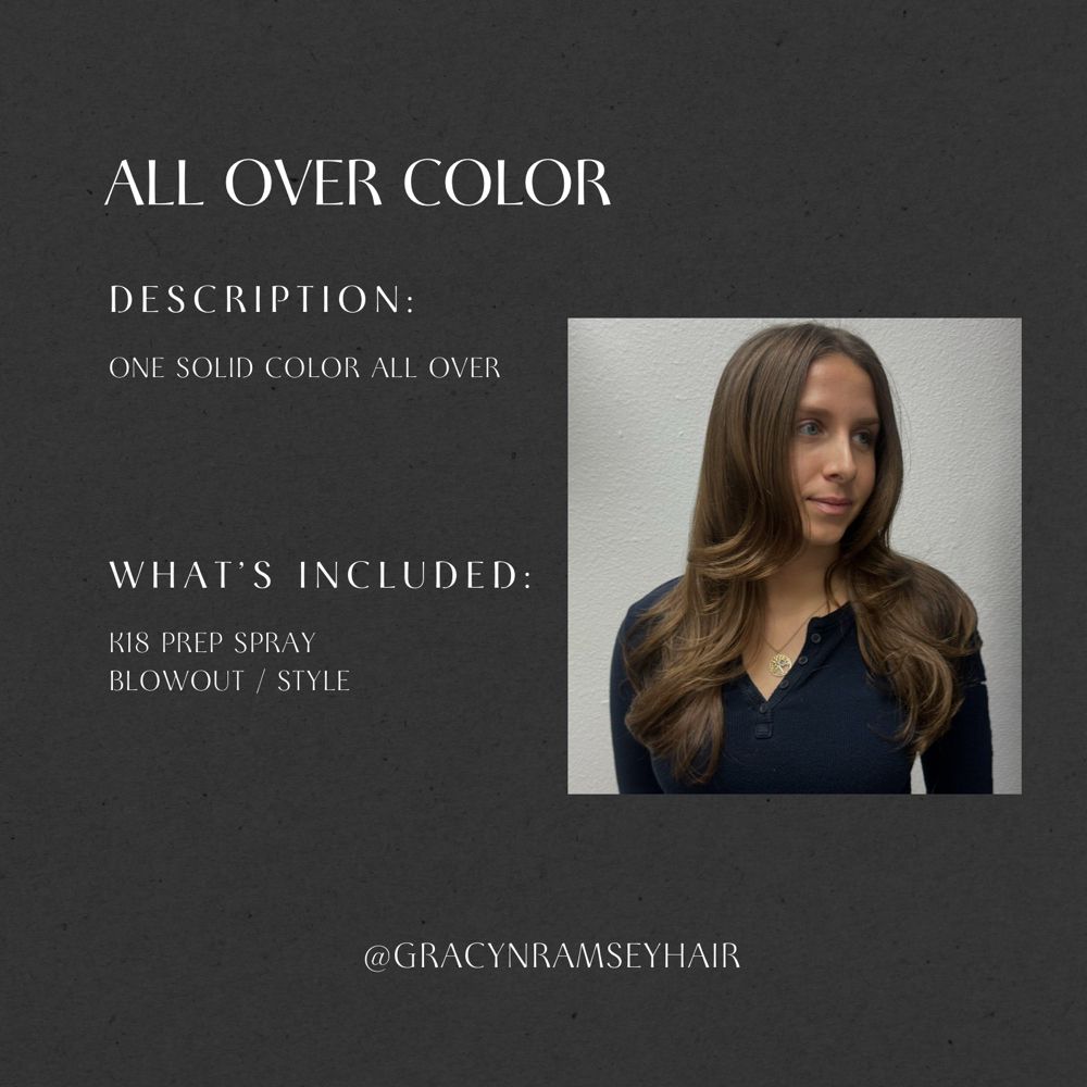 All Over Color at Ramsey Studio in Dallas, TX