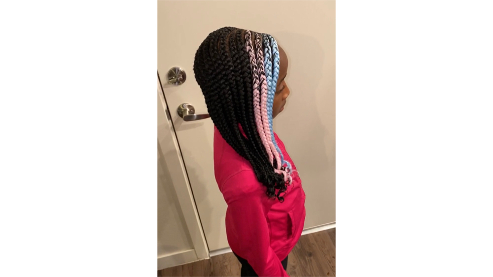 Kids Lemonade Braids