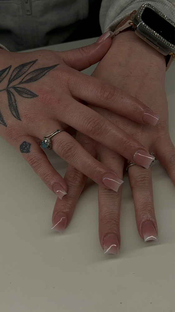 Ombre Full Set at Snobbynailsky in Louisville, KY