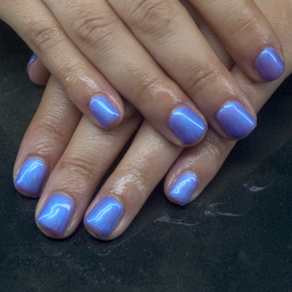 Gel Manicure at Juss Nailss in Henderson, NV