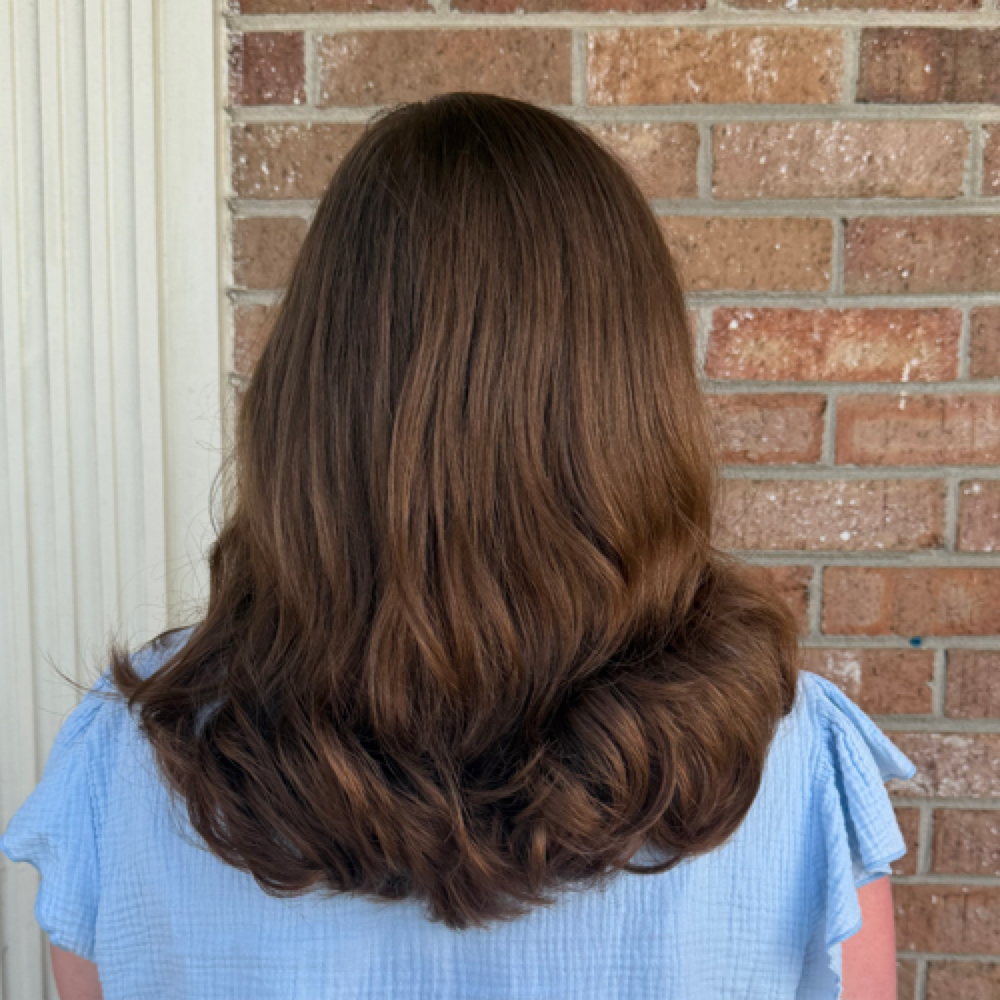Women’s haircut at Faithfully Rooted in Gilbert, SC