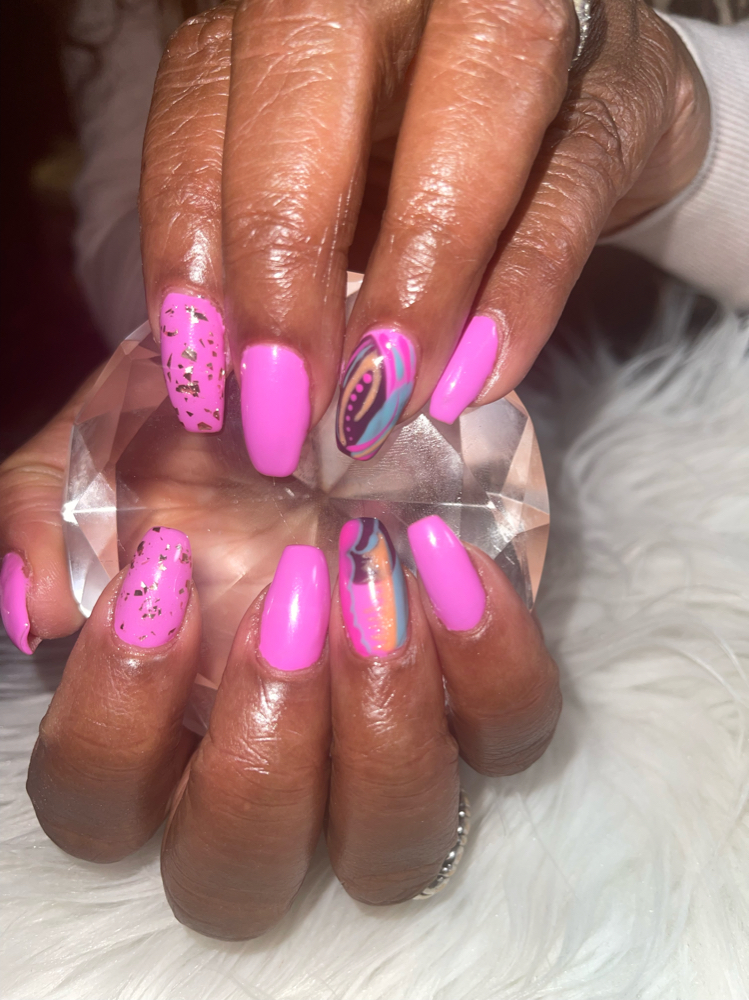 Gel Paint Only Designs