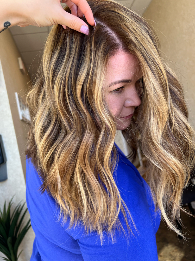 Partial Highight With Root Touch Up