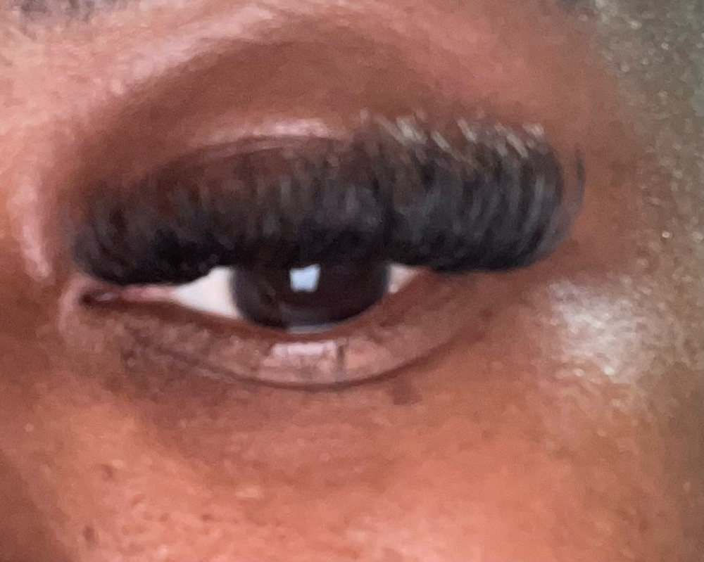 Volume Lash Extensions Full Set at Tekila’s Timeless Touch in Flint, MI