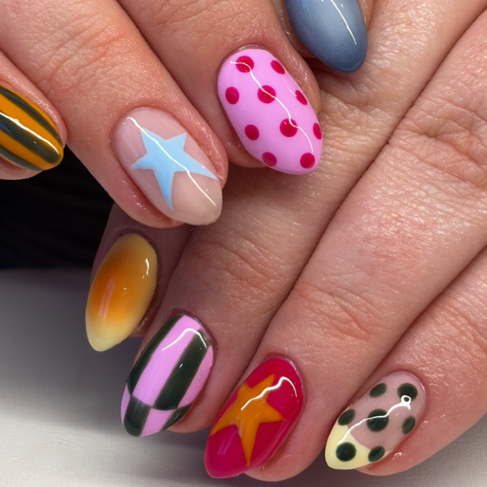 Nail Art at Maren Hjorth & Genevieve Obispo in Provo, UT
