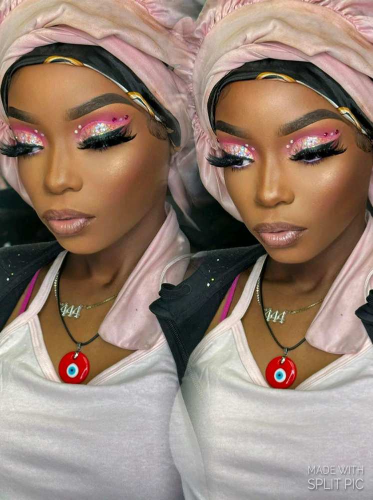 Ultimate Glam W/ lashes🩷