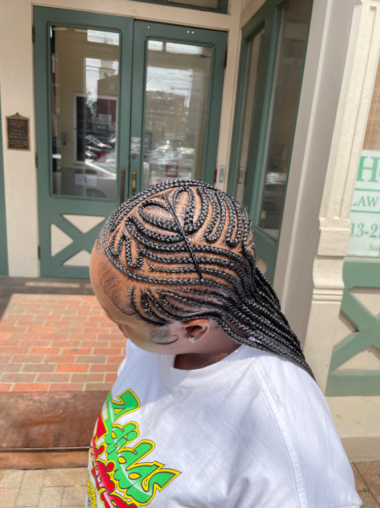 Small braids w Designs