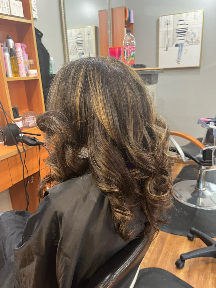 Balayage (M-L Length Hair)
